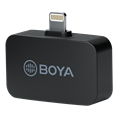 Boya 2.4 GHz Dasspeld Microfoon Draadloos BY-M1LV-D voor iOS