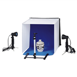 f Linkstar Opnamebox Set PBK-50 50x50 Opvouwbaar + 2x50W Lampen