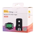 Pixel e-TTL Radio Trigger Set King Pro voor Canon