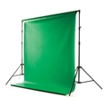 Achtergrond Systeem met Vinyl Chroma Key Groen 2,75m