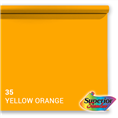 Superior Achtergrondpapier 35 Yellow-Orange 1,35 x 11m