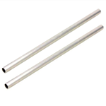 f Aluminium Koker 2 st. voor Achtergrondrollen 100 cm x 5,5 cm x 2,5 mm