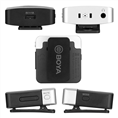 Boya 2.4 GHz Dasspeld Microfoon Draadloos BY-M1LV-U voor USB-C