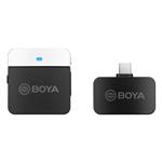 f Boya 2.4 GHz Dasspeld Microfoon Draadloos BY-M1LV-U voor USB-C