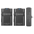 Boya 2.4 GHz Duo Lavalier Microfoon Draadloos BY-WM4 Pro-K6 voor Android