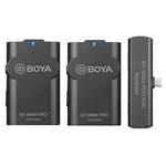 f Boya 2.4 GHz Duo Lavalier Microfoon Draadloos BY-WM4 Pro-K6 voor Android
