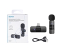Boya Ultra-Compacte Draadloze Microfoon BY-V1 voor iOS