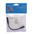 Boya Universele Adapter BY-K3 3,5mm TRRS naar Lightning