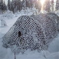 Buteo Photo Gear 3D leafs Camouflagenet Sneeuw 2,4x3 m