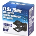 Carson Dradenteller Opvouwbaar met LED 11,5x15mm