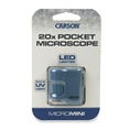 Carson Zakmicroscoop MicroMini 20x Blauw