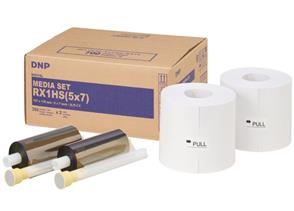 f DNP Papier DSRX1HS-5X7 2 Rol à 400 St. 13x18 voor DS-RX1HS