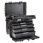 f Explorer Cases 5140 Trolley Zwart met Ledige Lades