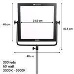 f Falcon Eyes Bi-Color LED Lamp Sophiez SO-60TD op 230V