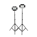 Falcon Eyes LED Lamp Set Dimbaar DV-384CT met Statief en Tas