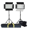 Falcon Eyes LED Lamp Set Dimbaar DV-384CT met Statief en Tas