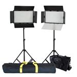 f Falcon Eyes LED Lamp Set Dimbaar DV-384CT met Statief en Tas