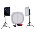 Falcon Eyes Productfoto-Set met 75x75x75 Opnametent en Verlichting 1600W