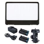 f Falcon Eyes Soft LED Lamp Set DV-80SL incl. 2 accu's