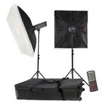 f Falcon Eyes Studioflitsset TFK-21200L met LCD Scherm