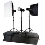 f Falcon Eyes Studioflitsset TFK-3400A met Tas