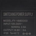 Falcon Eyes Voeding SP-AC16.8-5A 3 Pin Oude Type