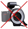 Falcon Eyes Macro Ringlamp met Flitser MRC-80FV