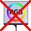 Falcon Eyes Flexibel RGB LED Paneel RX-824-K1 63x63 cm
