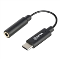 Boya Universele Adapter BY-K4 3,5mm TRRS naar USB-C