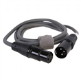 XLR Kabel 3-Pins XLR Male naar Female 1,5m