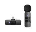 Boya Ultra-Compacte Draadloze Microfoon BY-V1 voor iOS