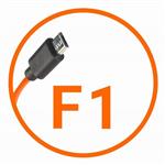 f Miops Camera Verbindingskabel Fujifilm F1 Oranje