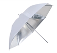 Linkstar Flitsparaplu PUK-102SW Zilver/Wit 120 cm (Omkeerbaar)