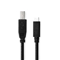 USB Kabel 2m USB-C naar USB-B