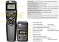 Pixel Timer Remote Control Draadloos TW-283/DC0 voor Nikon