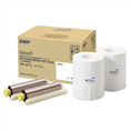 DNP Papier 2 Rol à 200 St. 15x20 Geperforeerd op 7,5x20 voor DS620