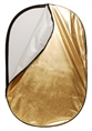 Linkstar Reflectiescherm 2 in 1 R-6090GS Goud/Zilver 60x90 cm