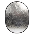 Linkstar Reflectiescherm 2 in 1 R-6090SW Zilver/Wit 60x90 cm
