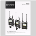 Saramonic Lavalier Microfoon Set UwMic9 TX9 + TX9 + RX9 UHF Draadloos