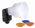 Falcon Eyes D1 Diffuser Cup + kleurenfilters voor Nikon SB600/SB800