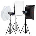 Falcon Eyes Studioflitsset TFK-3400L met LCD Scherm