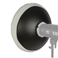 StudioKing Beauty Dish Wit SK-BD550W 55 cm met Honingraat