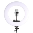 StudioKing LED Ringlamp Set 48W LR-480 met Accu's