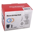 StudioKing Macro LED Ringlamp met Flitser RL-130