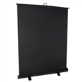 StudioKing Roll-Up Achtergrondscherm FB-150200FB 150x200 cm Zwart