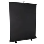 f StudioKing Roll-Up Achtergrondscherm FB-150200FB 150x200 cm Zwart