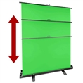 StudioKing Roll-Up Green Screen FB-150200FG 150x200 cm Chroma Groen