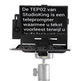 StudioKing Teleprompter Autocue TEP02 voor Tablets
