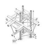 f Studioking Truss T-Kruis 90 Graden 5 Wegs Apex Omhoog Omlaag