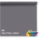 f Superior Achtergrondpapier 04 Neutral Grey 1,35 x 11m